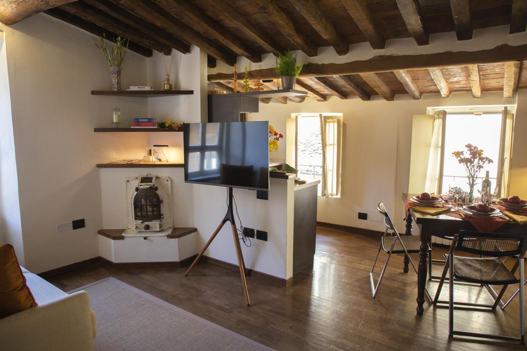 La Mansardina Beccheria Central Apartment 1 Double Bedroom, 1 Sofa Bed Lucca Buitenkant foto
