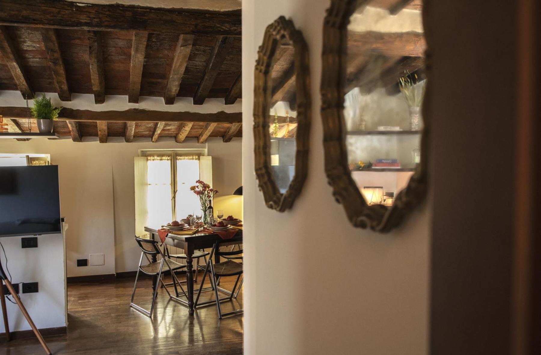 La Mansardina Beccheria Central Apartment 1 Double Bedroom, 1 Sofa Bed Lucca Buitenkant foto